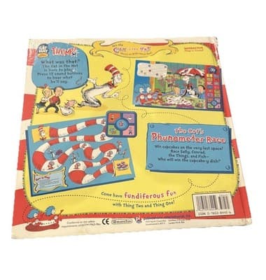 Dr. Seuss' The Cat in the Hat The Movie Susan Rich Brooke Interactive Sound Book - Thumbnail 3