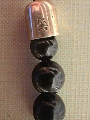 DTR Jay King Mine Finds 925 Silver Purple Spiny Oyster Onyx Pendant Necklace - Thumbnail 6