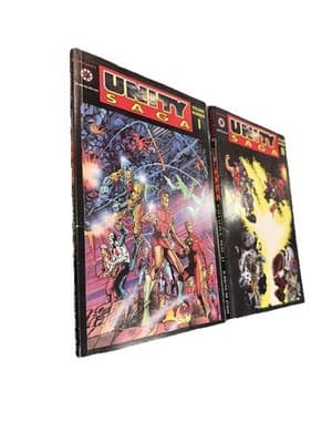 Unity Saga Volume 1 & 2 by Jim Shooter Valiant Comics Graphic Novel Books - Thumbnail 2