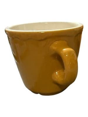 Vintage Homer Laughlin TB-11 Yellow Restaurant Ware Coffee Mug USA Diner - Thumbnail 4