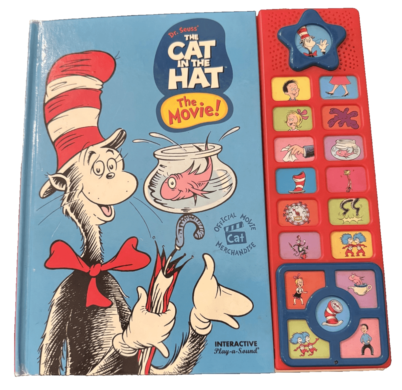 Dr. Seuss' The Cat in the Hat The Movie Susan Rich Brooke Interactive Sound Book - Image 1