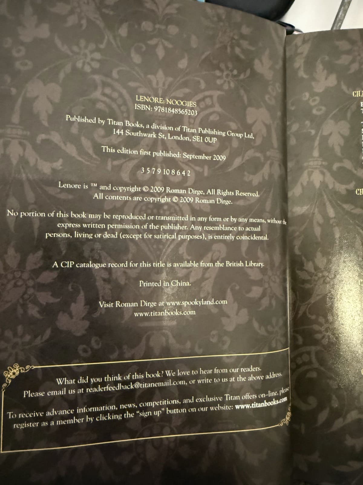 Lenore: Noogies Color Edition by Roman Dirge 2009 Titan Books Hardcover - Thumbnail 6