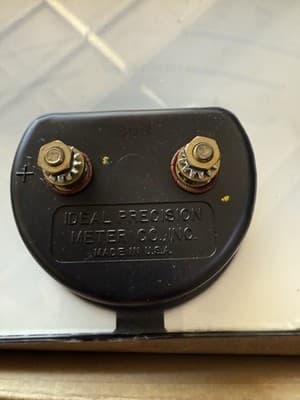 Air/Fuel Ratio Cylinder Output Meter NOS Ideal Precision Meter Co - Thumbnail 3