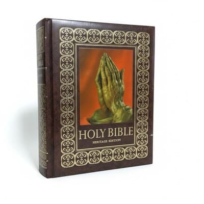 New Wrapped 1977 THE HOLY BIBLE AUTHORIZED KING JAMES VERSION HERITAGE EDITION - Image 1