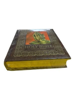 New Wrapped 1977 THE HOLY BIBLE AUTHORIZED KING JAMES VERSION HERITAGE EDITION - Thumbnail 3