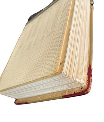 Vintage Peerless Toplock Post Binder 275-40 Wrigley 1979 Ledger - Thumbnail 4