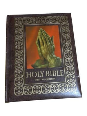 New Wrapped 1977 THE HOLY BIBLE AUTHORIZED KING JAMES VERSION HERITAGE EDITION - Thumbnail 2