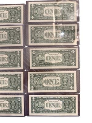 20 Consecutive 2021 $1 New York Star Notes UNC Yellen/Malerba Sequential - Thumbnail 10
