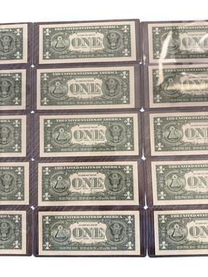 20 Consecutive 2021 $1 New York Star Notes UNC Yellen/Malerba Sequential - Thumbnail 8