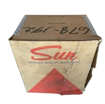 Vintage Sun Electric Distributor Degrees Advance Gauge Model 460 w/ Original Box - Thumbnail 3