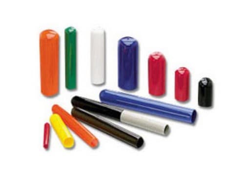 0.750" X 4.000" BLACK LONG CAP - 10/BAG - Image 1