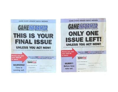 Lot of 2 GameInformer 2003 Year In Review & February 2004 Monster Previews - Image 1