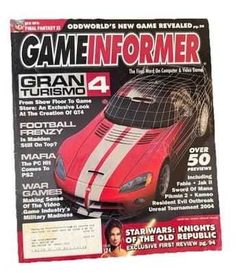 Lot of 4 Game Informer Video Game Magazines Dead to Rights II#127, Gran Turismo - Thumbnail 3