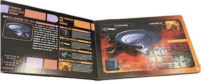 Star Trek: the Next Generation Jigsaw Book Five Mile Press Paramount Picture - Thumbnail 6