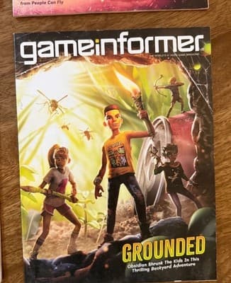 Lot of 6 Game Informer Video Game Magazines Resident Evil 3, Outriders, Grounded - Thumbnail 4