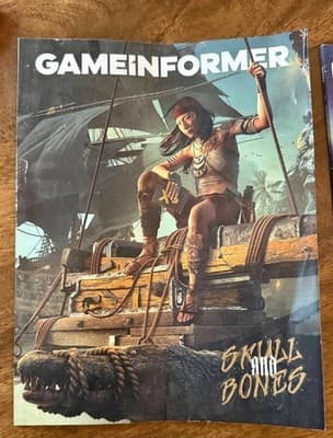 Lot of 6 Game Informer Video Game Magazines Skull and Bones, Wasteland 3, Mass E - Thumbnail 2