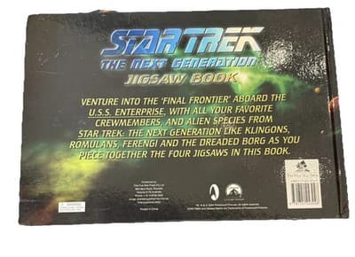 Star Trek: the Next Generation Jigsaw Book Five Mile Press Paramount Picture - Thumbnail 3