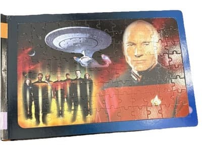 Star Trek: the Next Generation Jigsaw Book Five Mile Press Paramount Picture - Thumbnail 5