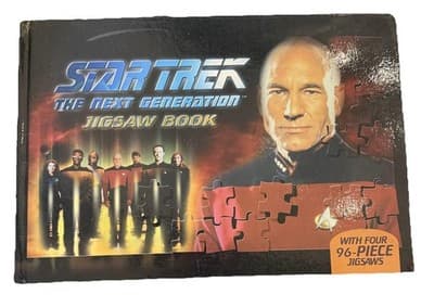 Star Trek: the Next Generation Jigsaw Book Five Mile Press Paramount Picture - Thumbnail 2