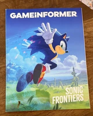 Lot of 6 Game Informer Video Game Magazines Elden Ring #343, Sonic Frontiers#347 - Thumbnail 3