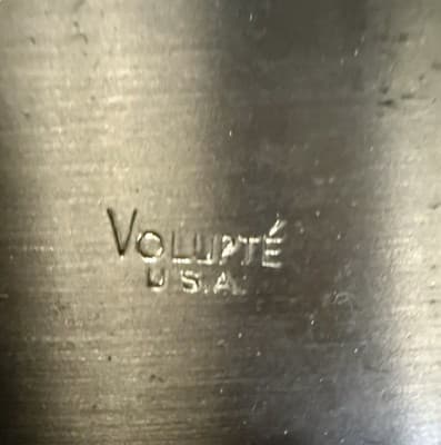 Vintage 1950's Volupte Brass Cosmetic Case Wirh Original Bag - Thumbnail 7