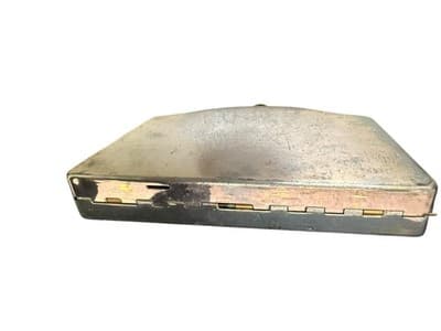 Vintage 1950's Volupte Brass Cosmetic Case Wirh Original Bag - Thumbnail 6