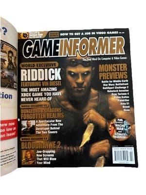 Lot of 2 GameInformer 2003 Year In Review & February 2004 Monster Previews - Thumbnail 2