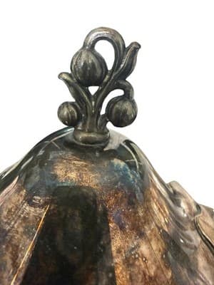 Antique Victorian Silverplate Coffee Pot Serpent Dragon Spout Claw Ball Feet - Thumbnail 3