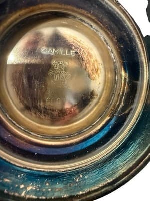 Vintage Camille International Silver Co Silverplate 3pc Coffee Set Tarnished - Thumbnail 10