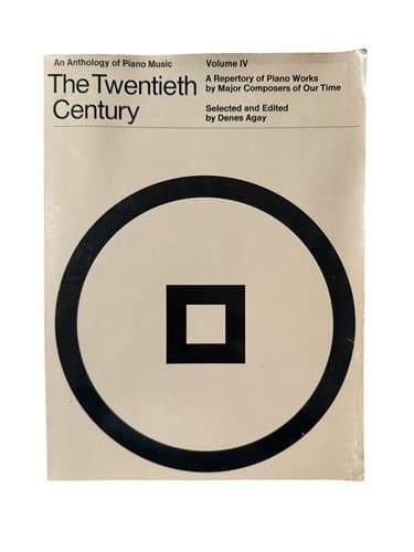 An Anthology of Piano Music Volume 4: The Twentieth Century - Image 1