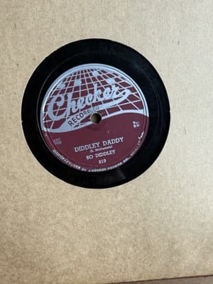Vintage Vinyl Record Holder With 10 78rpm Albums Multiple Artists Included - Thumbnail 11