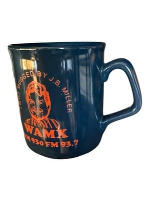 Vintage WAMX AM 930 FM 93.7 Radio Hardee’s Promo Coffee Mug J.B. Miller - Thumbnail 7