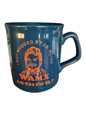 Vintage WAMX AM 930 FM 93.7 Radio Hardee’s Promo Coffee Mug J.B. Miller - Thumbnail 6