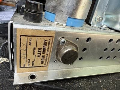 Allen Organ 12 Volt Power Supply Assembly 905-0089 - Thumbnail 3