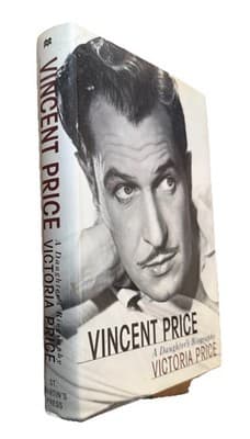 VTG Vincent Price A Daughter's Biography Victoria St. Martin's Press Hardcover - Thumbnail 2