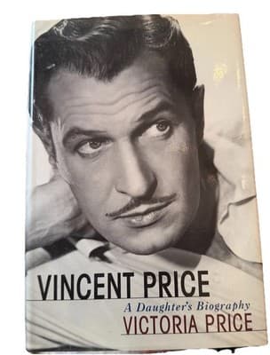 VTG Vincent Price A Daughter's Biography Victoria St. Martin's Press Hardcover - Image 1