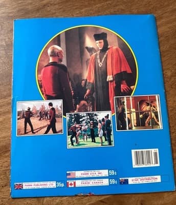 Vintage 1987-88 Star Trek The Next Generation Panini Sticker Album Empty - Thumbnail 5
