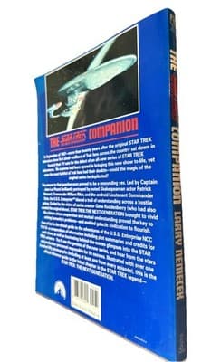 Vintage 1992 Star Trek: The Next Generation Companion by Larry Nemecek Book 1st - Thumbnail 4
