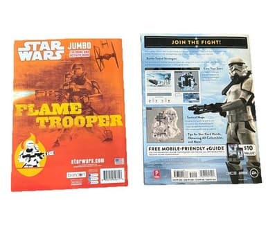 Star Wars Flame Trooper Jumbo Coloring & Battlefront EA Strategy Guide Set of 2 - Thumbnail 4