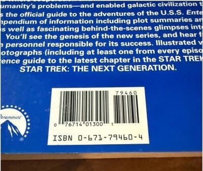 Vintage 1992 Star Trek: The Next Generation Companion by Larry Nemecek Book 1st - Thumbnail 3