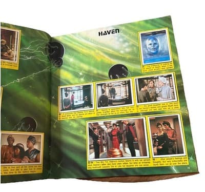 1993 Panini Star Trek The Next Generation Commemorative Sticker Album Complete - Thumbnail 3