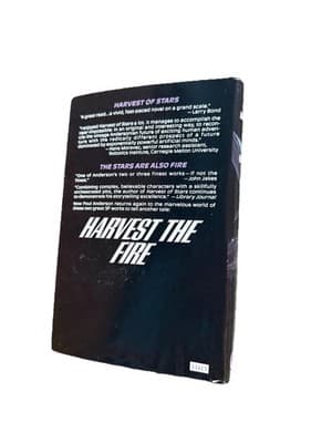 VTG Harvest the Fire by Poul Anderson Hardcover Space Science-Fiction Book TOR - Thumbnail 3