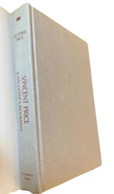 VTG Vincent Price A Daughter's Biography Victoria St. Martin's Press Hardcover - Thumbnail 4