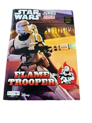 Star Wars Flame Trooper Jumbo Coloring & Battlefront EA Strategy Guide Set of 2 - Thumbnail 2