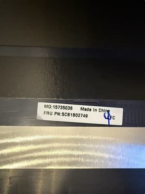 Lenovo IdeaPad 3-15IGL05 LCD Cover Rear Back Housing 5CB1B02749 - Thumbnail 3