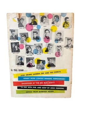 16 Magazine Feb & Aug 1960 Fabian Jimmy Clanton Bobby Darin James Lot of 2 - Thumbnail 5