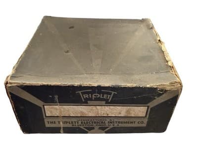 Triplett Model 521 DC Amperes Meter NOS - Thumbnail 3
