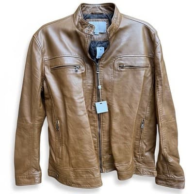Paulo Solari Men’s 5x Leather Jacket - Image 1