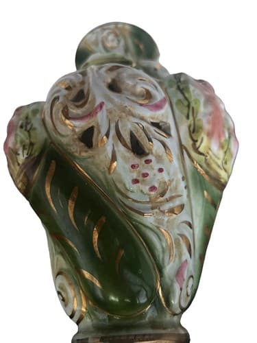 Vintage Capodimonte Figural Porcelain Cherub Putti Lamp Base Made In Italy - Thumbnail 6