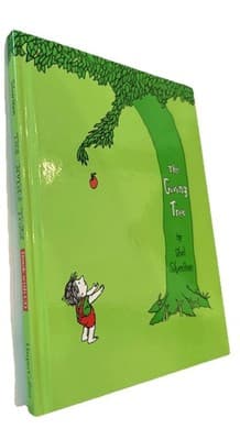 The Giving Tree by Shel Silverstein 2004 HarperCollins Hardcover Book with CD - Thumbnail 6